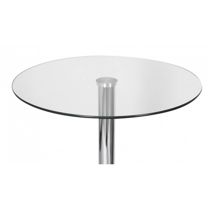 Artikelbild 2 für AMSTYLE Stehtisch rund Glas silber 60,0 x 60,0 x 105,0 cm, 1 St., Artikelnummer 976191