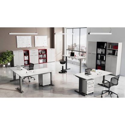 Artikelbild 4 für GERMANIA Aktenregal Agenda Office grafit 80,0 x 40,0 x 197,0 cm, 1 St., Artikelnummer 121584