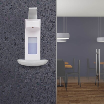 Artikelbild 4 für relaxdays Desinfektionsspender 10029929_0 weiß Kunststoff 0,5 l, 1 St., Artikelnummer 375754