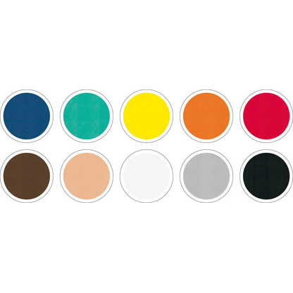 Artikelbild 12 für folia Moosgummi Basic sortier mehrfarbig 10 Blatt, Artikelnummer 263911