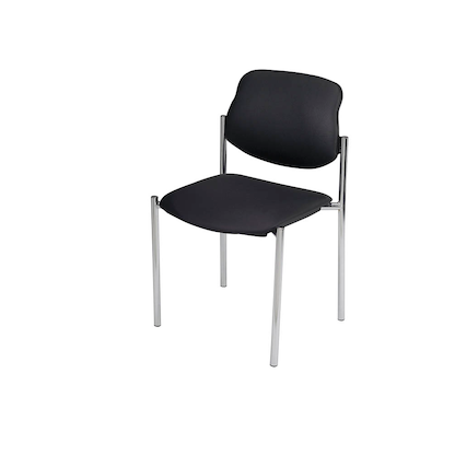 Artikelbild 2 für Nowy Styl Besucherstühle Styl schwarz Leder, 4 St., Artikelnummer 485942