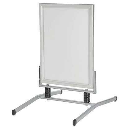 Artikelbild 3 für FRANKEN Kundenstopper Outdoor Plus silber DIN A1 2 Fächer 73,0 x 105,0 x 115,0 cm, 1 St., Artikelnummer 570414