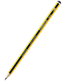 Artikelbild 1 für STAEDTLER Noris 120 Bleistifte B schwarz/gelb, 12 St., Artikelnummer 491092