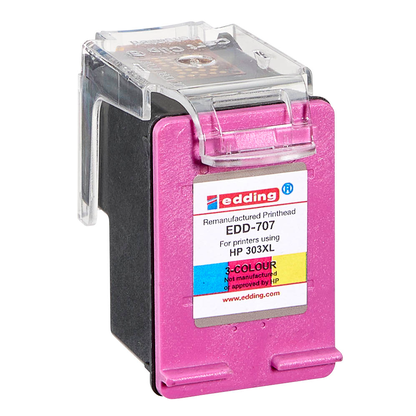 Artikelbild 4 für edding EDD-706 schwarz Druckerpatrone kompatibel zu HP 303XL (T6N04AE), Artikelnummer 591816