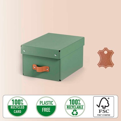 Artikelbild 2 für LEITZ Puro Aufbewahrungsboxen 7,0 l grün 20,0 x 28,0 x 15,0 cm, 2 St., Artikelnummer 669568