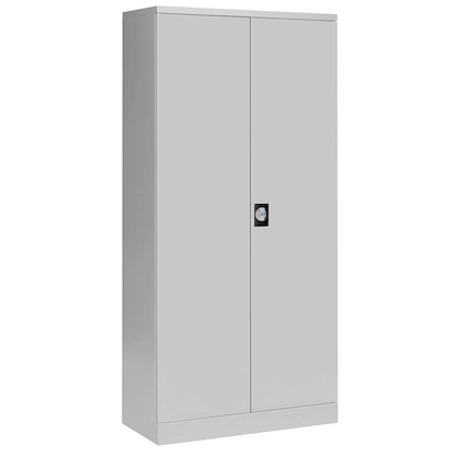 Artikelbild 4 für Gürkan Stahlschrank 100064 lichtgrau 4 Fachböden 92,0 x 42,0 x 195,0 cm, zerlegt, 1 St., Artikelnummer 552968