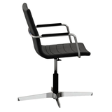 Artikelbild 1 für Quadrifoglio Besuchersessel ODAHLV01/0QB7 schwarz Leder, 1 St., Artikelnummer 532036