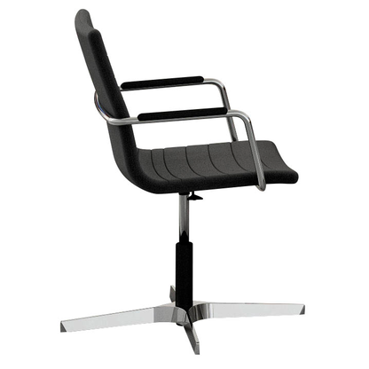 Artikelbild für Quadrifoglio Besuchersessel ODAHLV01/0QB7 schwarz Leder, 1 St., Artikelnummer 532036