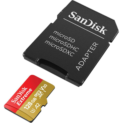 Artikelbild 4 für SanDisk Speicherkarte microSDXC-Card Extrem, 128 GB, 1 St., Artikelnummer 827091