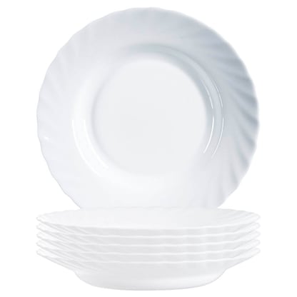 Artikelbild für ARCOROC Suppenteller Trianon White weiß Ø 22,5 cm, 6 St., Artikelnummer 977344