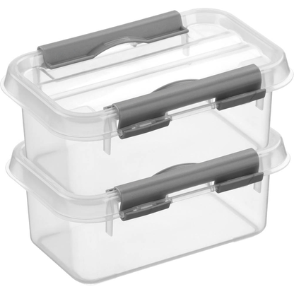 Artikelbild 7 für sunware Q-line Aufbewahrungsbox 0,5 l transparent 15,0 x 10,0 x 6,3 cm, 1 St., Artikelnummer 145603