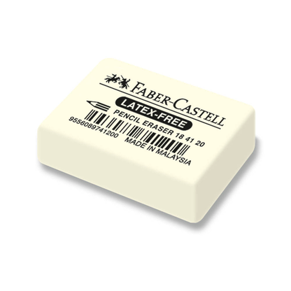 Artikelbild 2 für FABER-CASTELL Radiergummi weiß, 1 St., Artikelnummer 443669