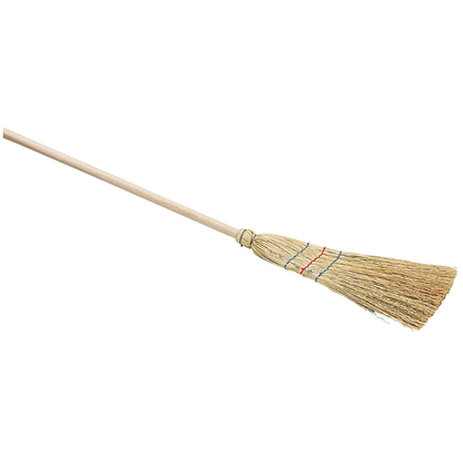 Artikelbild für Nölle Straßenbesen Reisstroh 3-Naht braun Holz 25,0 cm breit, Artikelnummer 283719