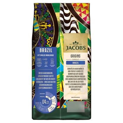 Artikelbild 4 für JACOBS Origins Brazil Kaffeebohnen mild, 1000 g, Artikelnummer 513356