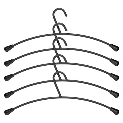 Artikelbild für MAUL Kleiderbügel schwarz, 5 St., Artikelnummer 606139