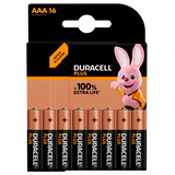 Artikelbild 1 für DURACELL Batterien PLUS Alkali-Mangan Micro AAA 1,5 V, 16 St., Artikelnummer 561751