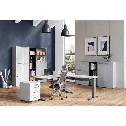 Artikelbild 6 für GERMANIA Regalschrank Agenda Office, 4236-69 lichtgrau 80,0 x 40,0 x 197,0 cm, 1 St., Artikelnummer 121824