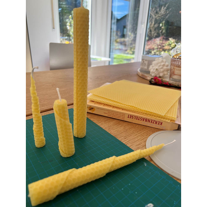 Artikelbild 5 für PEBARO Bastelset Kerzen aus Bienenwaben gelb, Artikelnummer 229939