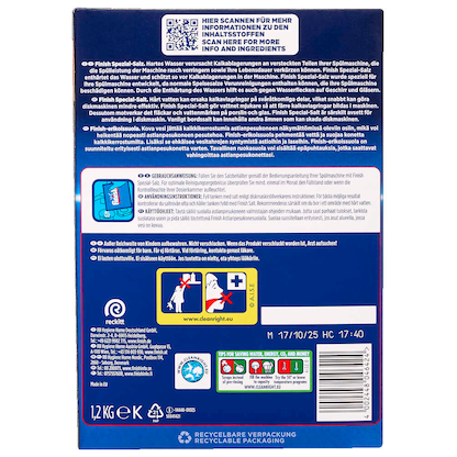 Artikelbild 4 für finish Spülmaschinensalz 1,2 kg, Artikelnummer 241046