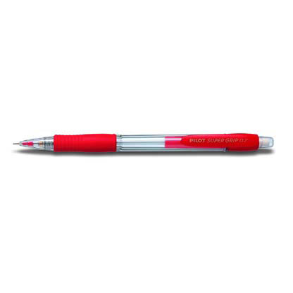 Artikelbild für PILOT SUPER GRIP Druckbleistift rot HB 0,7 mm, 1 St., Artikelnummer 738419