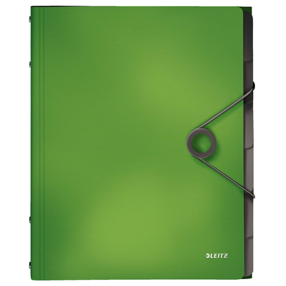 Artikelbild für LEITZ Ordnungsmappe Solid 4569 6 Fächer grün, 1 St., Artikelnummer 387915
