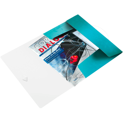 Artikelbild 2 für LEITZ Eckspanner WOW 4599 DIN A4 eisblau, 1 St., Artikelnummer 399941