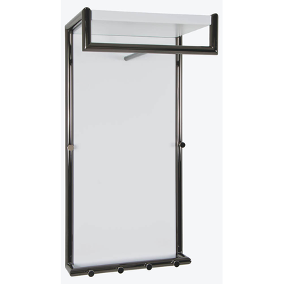 Artikelbild für HAKU Möbel Wandgarderobe 13347 weiß Metall 6 Haken 40,0 x 80,0 cm, Artikelnummer 550952