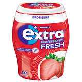 Artikelbild 1 für extra® PROFESSIONAL FRESH ERDBEERE Kaugummis 50 Dragees, Artikelnummer 473072