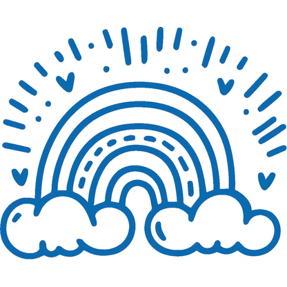 Artikelbild 4 für trodat edy®Fix Motivstempel Regenbogen 2,0 x 2,0 cm, 1 St., Artikelnummer 587768