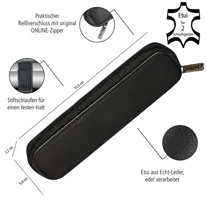 Artikelbild 5 für ONLINE® Schreibset Eleganza Black schwarz, Artikelnummer 598403