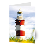 Artikelbild 1 für LUMA Grußkarte Leuchtturm LU172 DIN B6, 1 St., Artikelnummer 798243