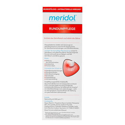 Artikelbild 5 für meridol RUNDUMPFLEGE Mundspülung 400 ml, Artikelnummer 483239