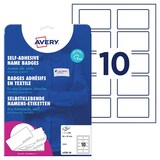 Artikelbild 1 für AVERY Zweckform Namensetiketten L4785-20 weiß 80,0 x 50,0 mm, 20 Blatt, Artikelnummer 585380
