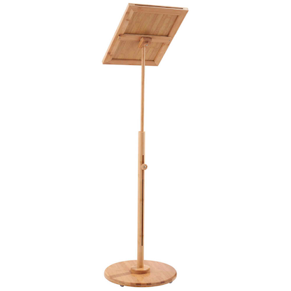 Artikelbild 5 für SPRINTIS Infoständer BAMBOO Holz DIN A4 21,0 x 29,7 x 80,0 - 120,0 cm, 1 St., Artikelnummer 730289