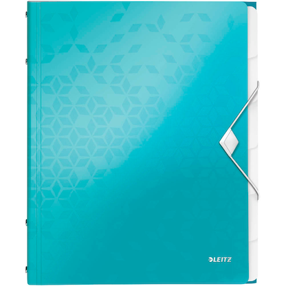 Artikelbild für LEITZ Ordnungsmappe WOW 4633 6 Fächer blau, 1 St., Artikelnummer 400313