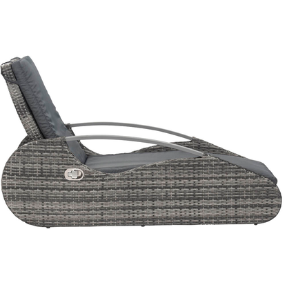 Artikelbild 3 für Garden Pleasure Sonnenliege PACIFIC grau Aluminium, Artikelnummer 673398