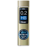 Artikelbild 1 für Pentel Ain Stein C272W Feinminen-Bleistiftminen schwarz HB 0,2 mm, 20 St., Artikelnummer 594447