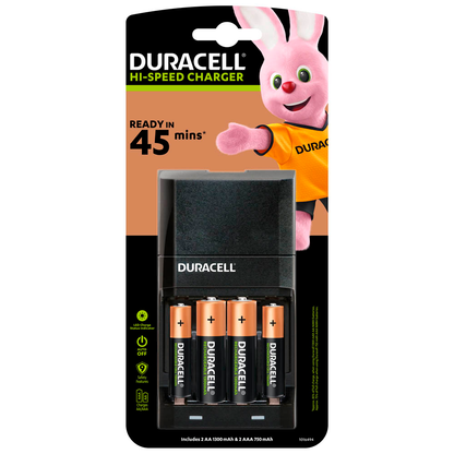 Artikelbild für DURACELL Hi-Speed Akku-Schnellladegerät inkl. Akkus, Artikelnummer 696747