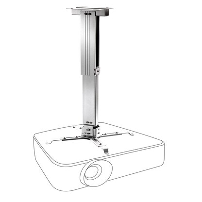 Artikelbild 2 für celexon Beamer-Deckenhalterung Multicel 4070S silber, Artikelnummer 694767