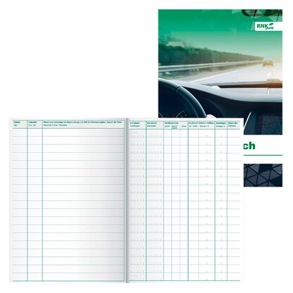 Artikelbild für RNK-Verlag Fahrtenbuch, Pkw mit Kraftstoffverbrauch Formularbuch 3120, 1 St., Artikelnummer 620505