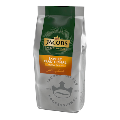 Artikelbild 3 für JACOBS EXPORT TRADITIONAL Crema Kaffeebohnen, Arabica- und Robustabohnen kräftig, 1000 g, Artikelnummer 393268