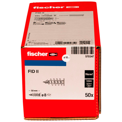 Artikelbild 2 für fischer FID II 570347 Dämmstoffdübel Ø 18 mm x 50 mm, 50 St., Artikelnummer 480958
