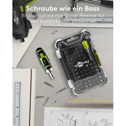 Artikelbild 8 für goobay Bit-Set 77843, 75-teilig, Artikelnummer 779742