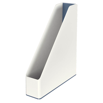 Artikelbild 3 für LEITZ Stehsammler WOW Duo Colour 53621001 perlweiß/grau Kunststoff, DIN A4, 1 St., Artikelnummer 313522