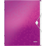 Artikelbild 1 für LEITZ Ordnungsmappe WOW 4633 6 Fächer violett, 1 St., Artikelnummer 400320