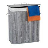 Artikelbild 1 für relaxdays Wäschekorb grau, 1 St., Artikelnummer 393302