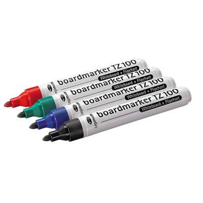Artikelbild 3 für Legamaster TZ 100 Whiteboard-Marker farbsortiert 1,5 - 3,0 mm, 4 St., Artikelnummer 504340