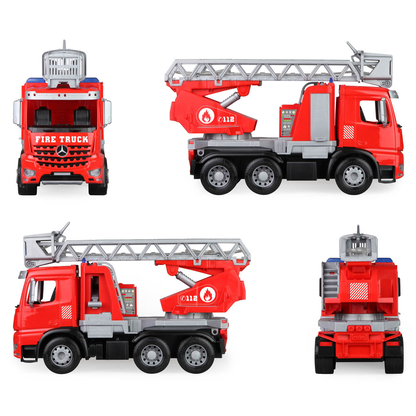 Artikelbild 6 für LENA Worxx Feuerwehr Leiterwagen Mercedes Benz Arocs 4615 Spielzeugauto, Artikelnummer 879781