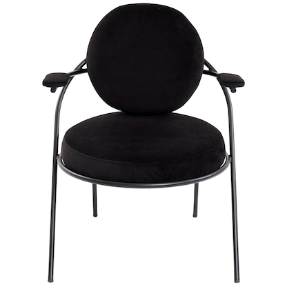 Artikelbild 3 für meet powered by PAPERFLOW Sessel SATURNE schwarz Stoff 70,0 x 73,0 x 88,0 cm, 2 St., Artikelnummer 230841