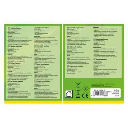 Artikelbild 11 für Idena Capybara LED Nachtlicht beige, 1 St., Artikelnummer 641539